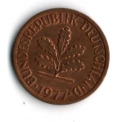 Almanya 1 Pfennig 1977-G (mp1893) ürün görseli 1
