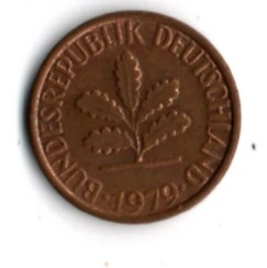 Almanya 1 Pfennig 1979-D (mp1897) ürün görseli 1