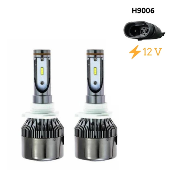 Space Led Far Ampulü Beyaz H9006 36W 4800LM 12V / LAAM806 ürün görseli 1