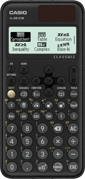Casio FX-991CW 552 Fonksiyonlu Bilimsel Hesap Makinesi Siyah ürün görseli 1