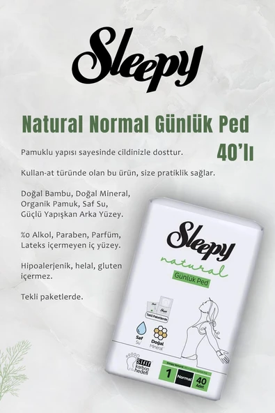 Sleepy Normal Günlük Ped 80li ve ROSIE - Resim 3