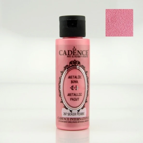 207 Şeker Pembe  70ML Metalik Boya ürün görseli 1