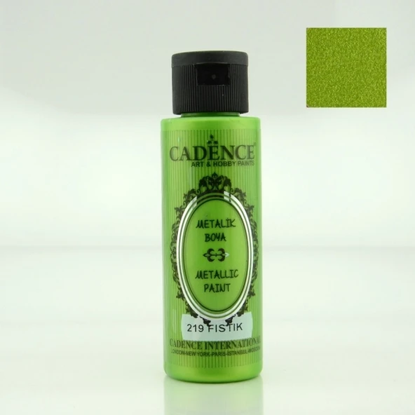 219 Fıstık Yeşili  70ML Metalik Boya ürün görseli 1