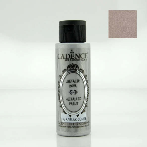 235 Parlak Gümüş 70ML Metalik Boya ürün görseli 1