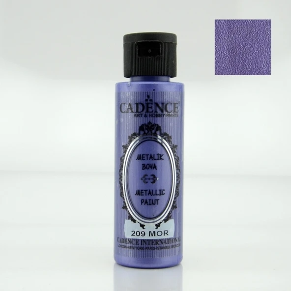 209 Mor 70ML Metalik Boya ürün görseli 1