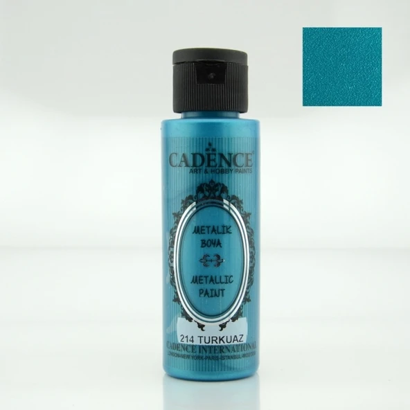 214 Turkuaz 70ML Metalik Boya ürün görseli 1