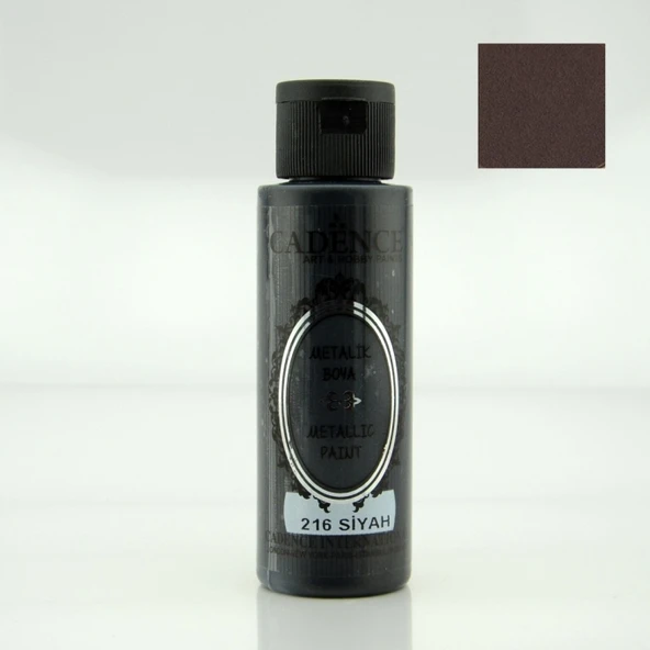 216 Siyah 70ML Metalik Boya ürün görseli 1