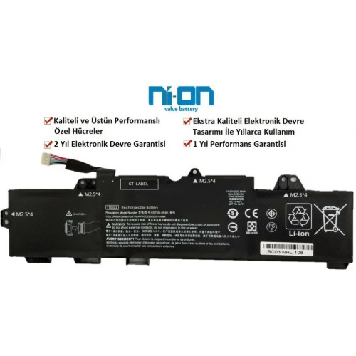 Nion Hp EliteBook 850 G5 Notebook Batarya - Pil ürün görseli 1