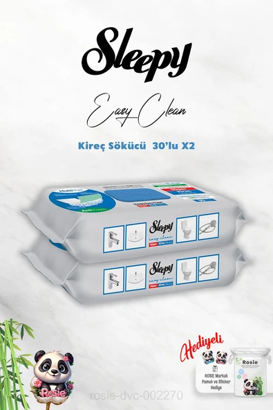 Sleepy Kireç Sökücü 30'lu X 2 ve Rosie Hediye ürün görseli 1