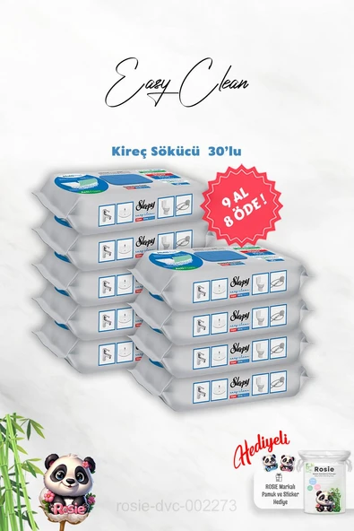 Sleepy 9 AL 8 ÖDE Kireç Sökücü 30'lu ve Rosie Hediye ürün görseli 1