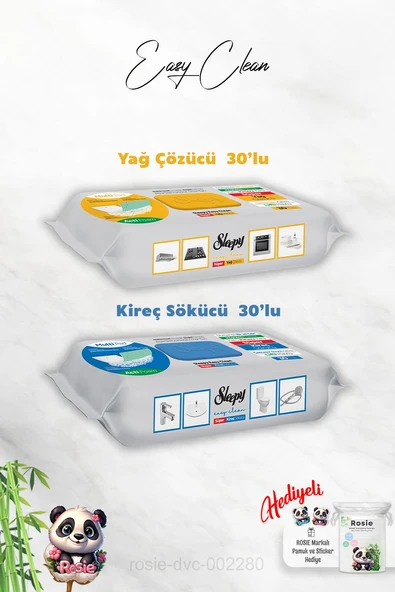 Sleepy Kireç Sökücü, Yağ Çözücü 30'lu ve Rosie Hediye ürün görseli 1