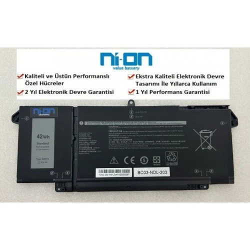 Nion Dell Latitude 7520 Notebook Batarya - Pil ürün görseli 1
