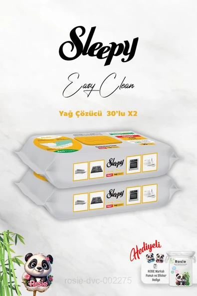 Yağ Çözücü Sleepy 30'lu X 2 ve Rosie Hediye ürün görseli 1