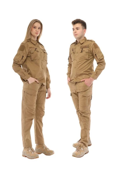 Single Sword Outdoor Unisex Kışlık Gömlek&Pantolon Alt Üst Takım ürün görseli 1