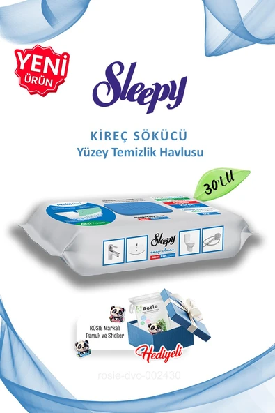 Sleepy Easy Clean Kireç Sökücü 30'lu ve Rosie ürün görseli 1