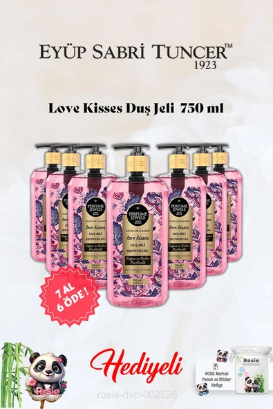 Eyüp Sabri Tuncer 7 AL 6 ÖDE Love Kisses Duş Jeli ve Rosie Hediye ürün görseli 1