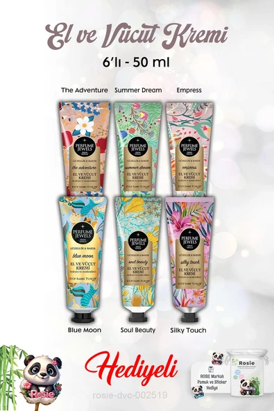 Eyüp Sabri Tuncer Perfume Jewels Summer Dream El Kremi 50ML rosie-dvc-002519-40493 ürün görseli 1