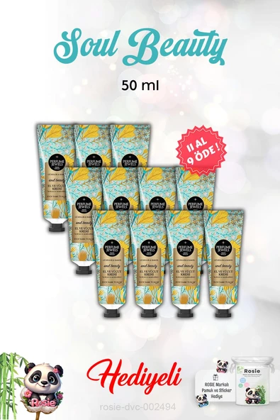 Soul Beauty 11 AL 9 ÖDE El Ve Vücut Kremi 50 Ml veRosie ürün görseli 1