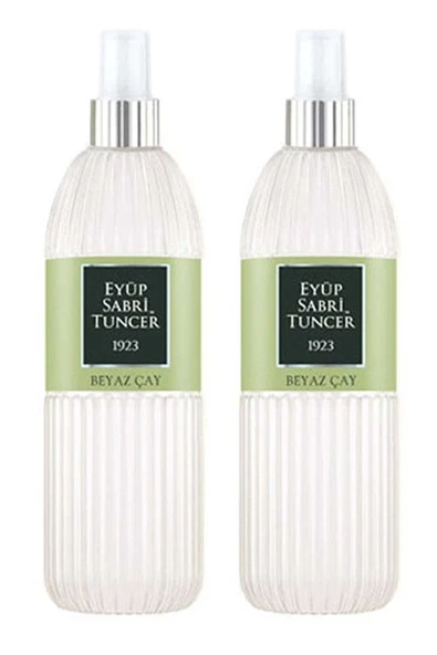 Eyüp Sabri Tuncer Beyaz Çay Kolonyası 150 Ml Silindir Pet Şişe Sprey x 2 ürün görseli 1