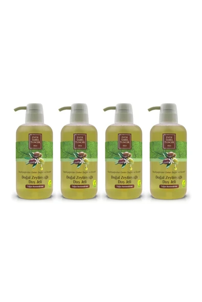 Eyüp Sabri Tuncer Doğal Zeytinyağlı Duş Jeli 600 ml X 4 Adet ürün görseli 1
