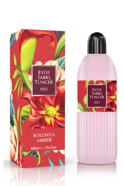 Eyüp Sabri Tuncer Amber Kolonyası 400 ml Silindir Pet Şişe ürün görseli 1