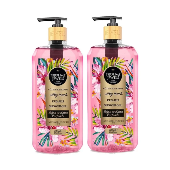 Eyüp Sabri Tuncer Silky Touch Duş Jeli 750 ml x 2 ürün görseli 1