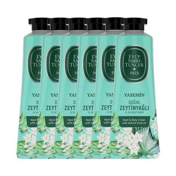 Eyüp Sabri Tuncer El ve Vücut Kremi Yasemin 50 ml x 6 ürün görseli 1