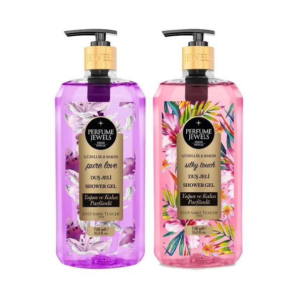 Eyüp Sabri Tuncer Pure Love Duş Jeli Ve Silky Touch Duş Jeli 750 ml ürün görseli 1