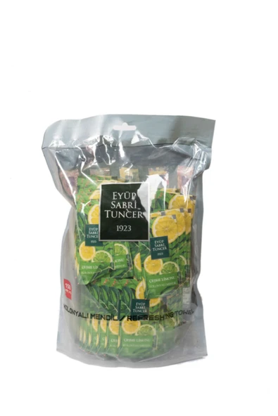 Eyüp Sabri Tuncer Kolonyalı Mendil Çeşme Limonu 150 'li Paket ürün görseli 1