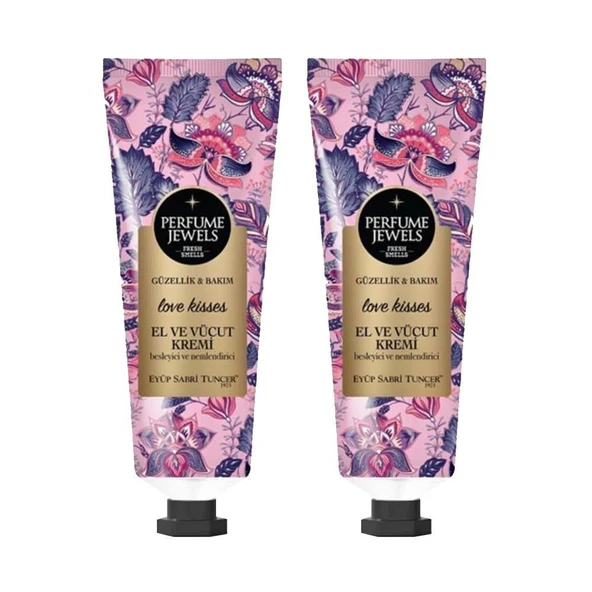 Eyüp Sabri Tuncer Perfume Jewels Love Kisses El Kremi 50ML x 2 ürün görseli 1