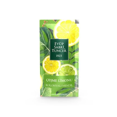 Eyüp Sabri Tuncer Kolonyalı Mendil Çeşme Limonu 150 Adet ürün görseli 1