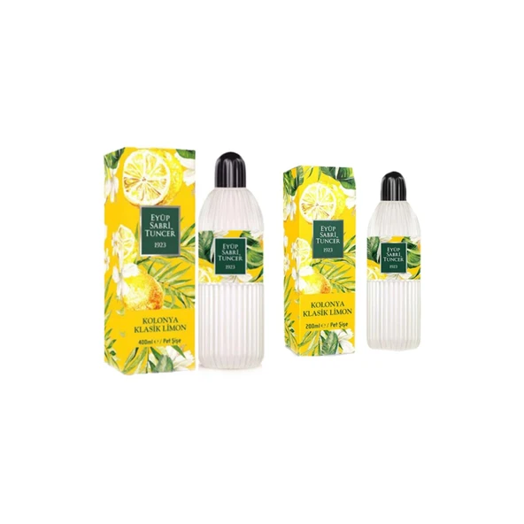 Eyüp Sabri Tuncer Klasik Limon Kolonyası 80 Derece 400 ml ve 150 ml ürün görseli 1