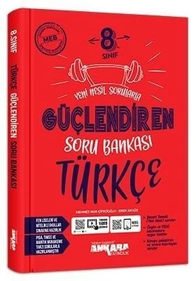 Ankara Yayıncılık 8. Sınıf Türkçe Güçlendiren Soru Bankası ürün görseli 1