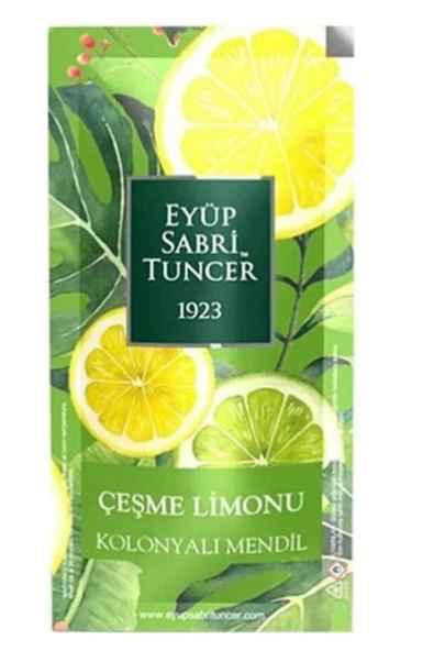 Eyüp Sabri Tuncer Kolonyalı Mendil Çeşme Limonu 150 Adet ürün görseli 1