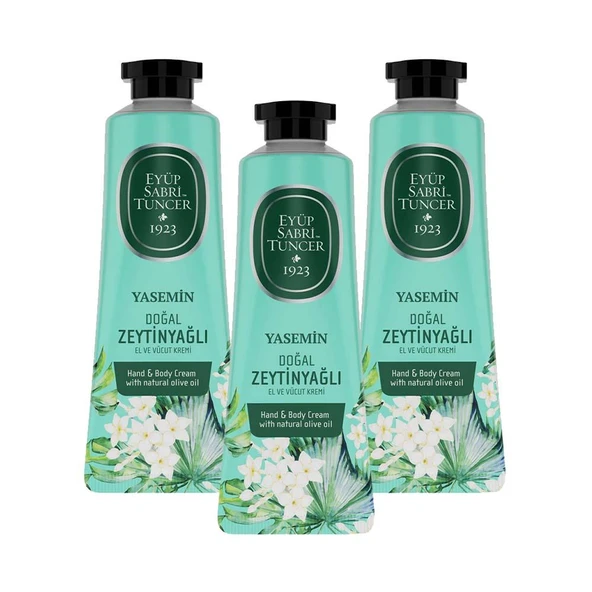 Eyüp Sabri Tuncer El ve Vücut Kremi Yasemin 50 ml x 3 ürün görseli 1