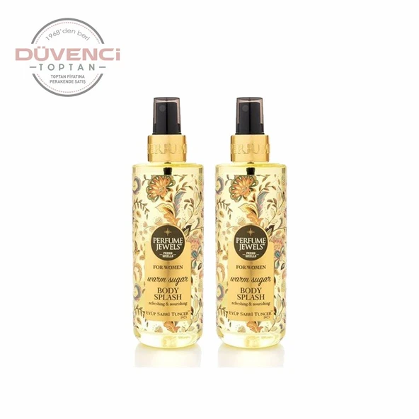 Düvenci Toptan Eyüp Sabri Tuncer Pj Body Splash Warm Sugar 250 ml 2' li Paket ürün görseli 1