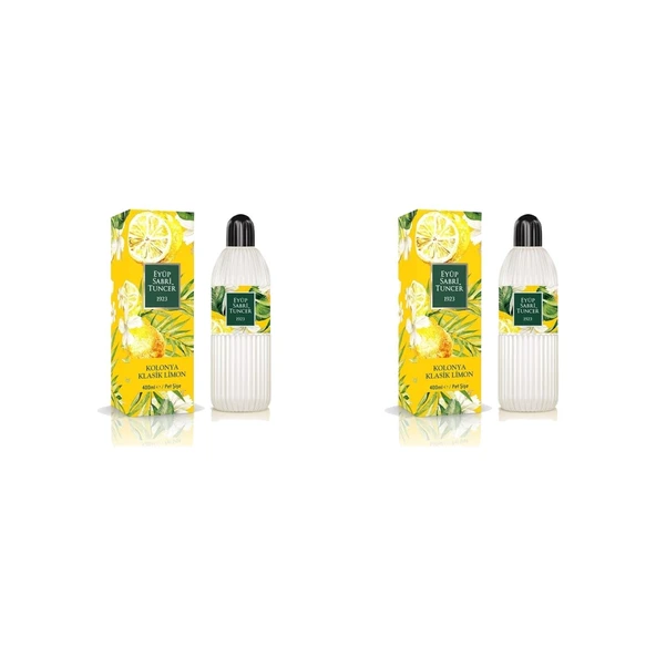 Eyüp Sabri Tuncer Klasik Limon Kolonyası 80 Derece Pet 400 ml x 2 ürün görseli 1