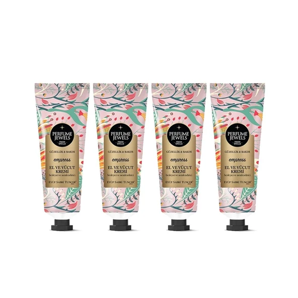 Eyüp Sabri Tuncer Perfume Jewels Empress El Kremi 50 ML x 4 Adet ürün görseli 1