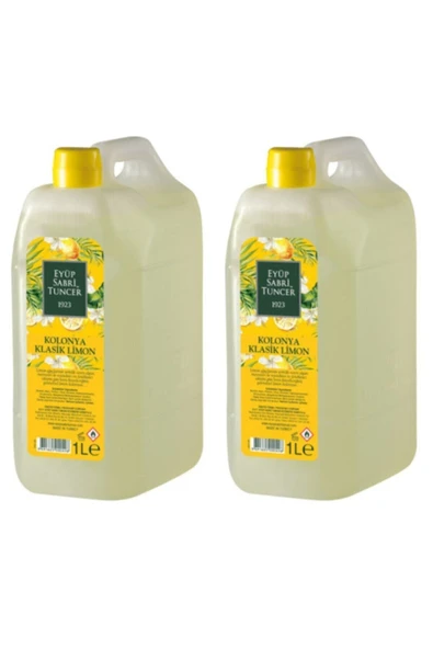 Eyüp Sabri Tuncer Klasik Limon Kolonyası Yedek Şişe 1 Litre x 2 ürün görseli 1