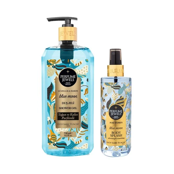 Eyüp Sabri Tuncer Blue Moon Duş Jeli 750 ml Ve Blue Moon Vücut Spreyi 250 ml ürün görseli 1