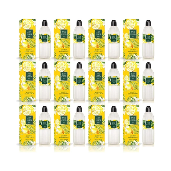 Eyüp Sabri Tuncer Klasik Limon Kolonyası 80 Derece Pet 400ML x 12 ürün görseli 1