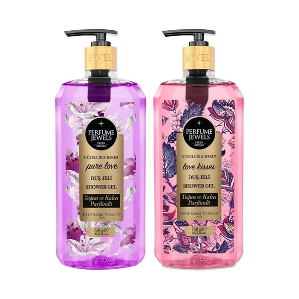 Eyüp Sabri Tuncer Pure Love Duş Jeli Ve Love Kisses Duş Jeli 750 ml ürün görseli 1