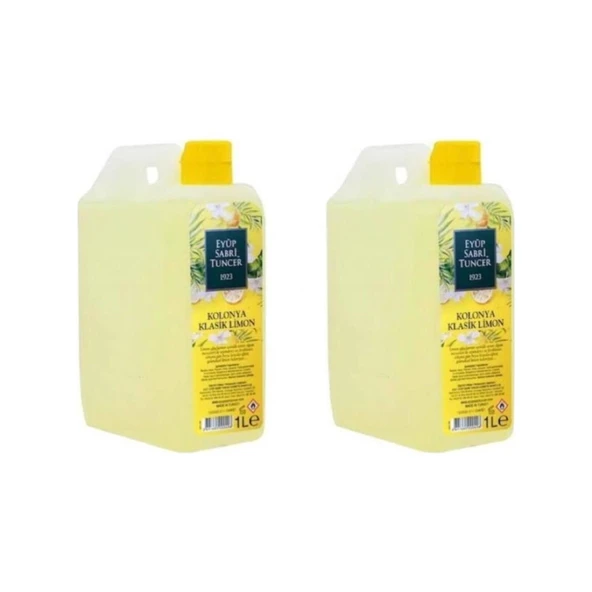 Eyüp Sabri Tuncer 1 Litre Limon Kolonya x 2 Adet ürün görseli 1