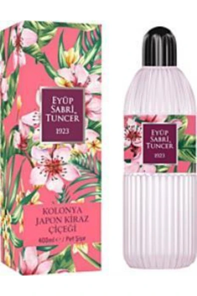 Eyüp Sabri Tuncer Japon Kiraz Çiçeği Kolonyası Pet Şişe 400 ML ürün görseli 1