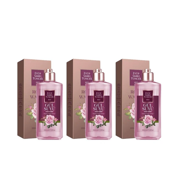 Eyüp Sabri Tuncer Gül Suyu 350 ML x 3 ürün görseli 1