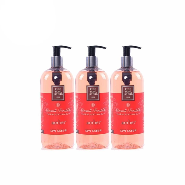 Eyüp Sabri Tuncer Sıvı Sabun Amber 500 ml x 3 ürün görseli 1