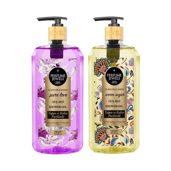 Eyüp Sabri Tuncer Pure Love Duş Jeli Ve Warm Sugar Duş Jeli 750 ml ürün görseli 1