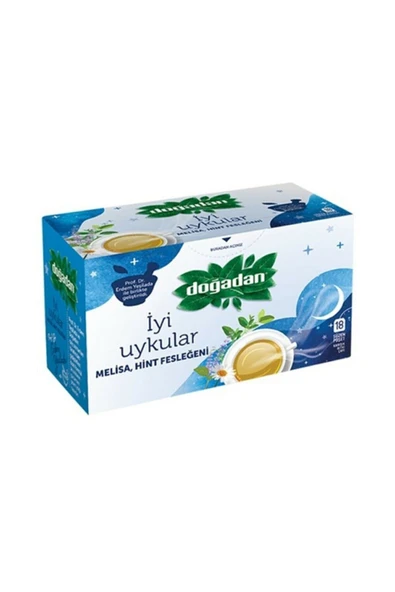 Doğadan İyi Uykular Çayı Melisa ve Hint Fesleğeni ürün görseli 1