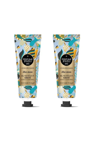 Eyüp Sabri Tuncer Perfume Jewels Blue Moon El ve Vücut Kremi 50 ML x 2 ürün görseli 1