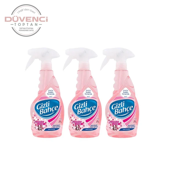 Eyüp Sabri Tuncer Gizli Bahçe Oda Kokusu Japon Kiraz Çiçeği 500 ml x 3 ürün görseli 1